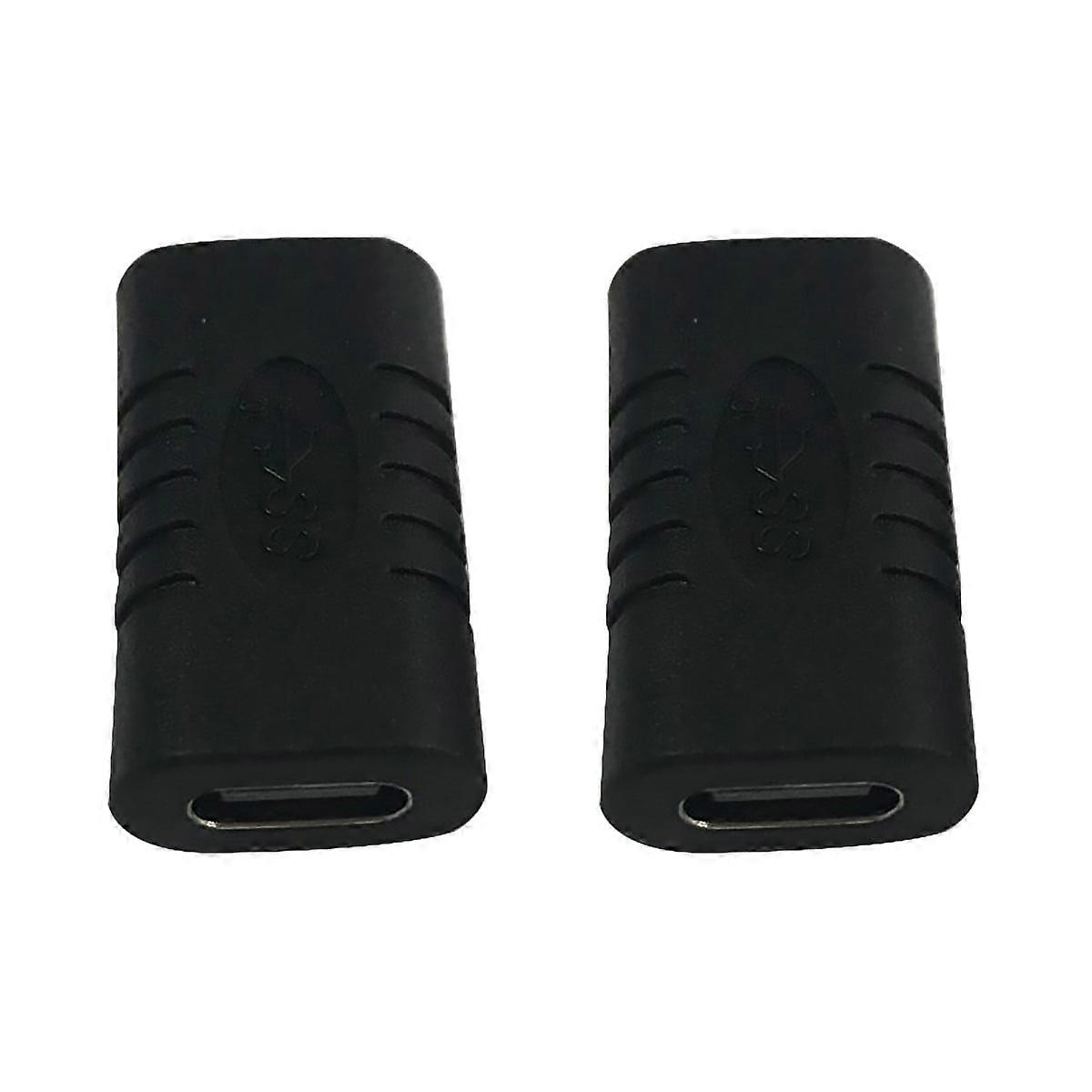 Usb Adapter 2 PCS Travel Adapters Adaptors USB-C Adaper Connector