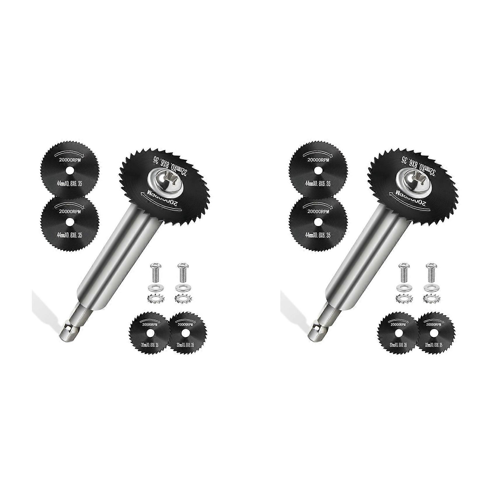 2X Inside Pipe Cutter for PVC Pipe with 5 Replacement Saw Blades,1/4Inch Hex Shank Impact Connect Inside PVC Pipe Cutter