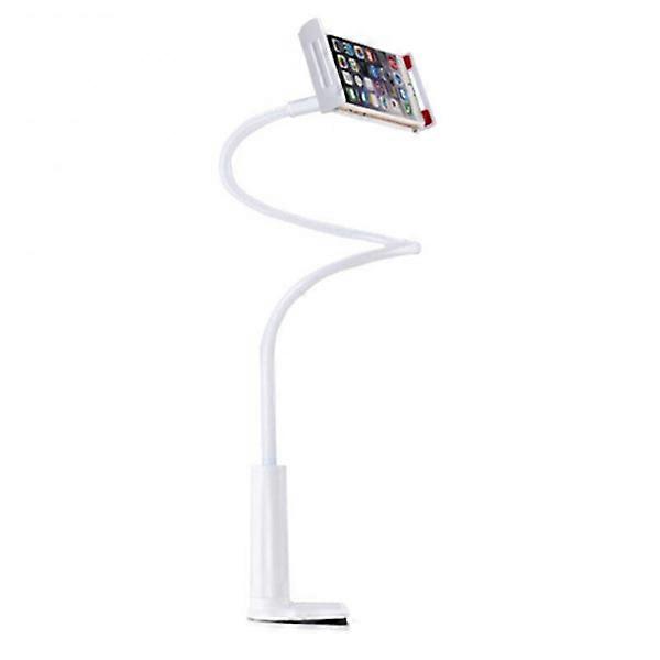 Universal tripod holder for mobile phone/compatible with Ipad etc. White