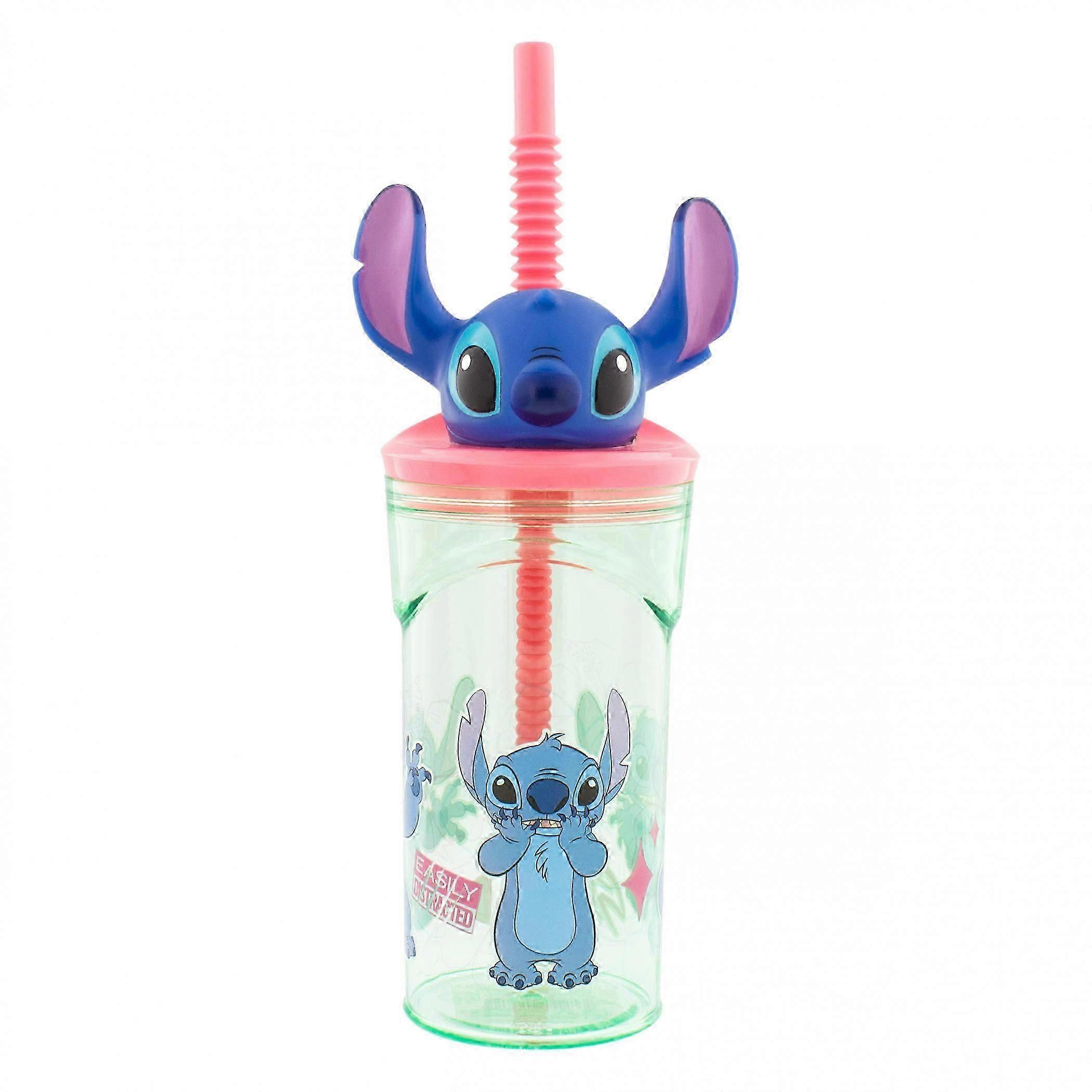 Lilo & Stitch Gobelet en paille 3D Stitch