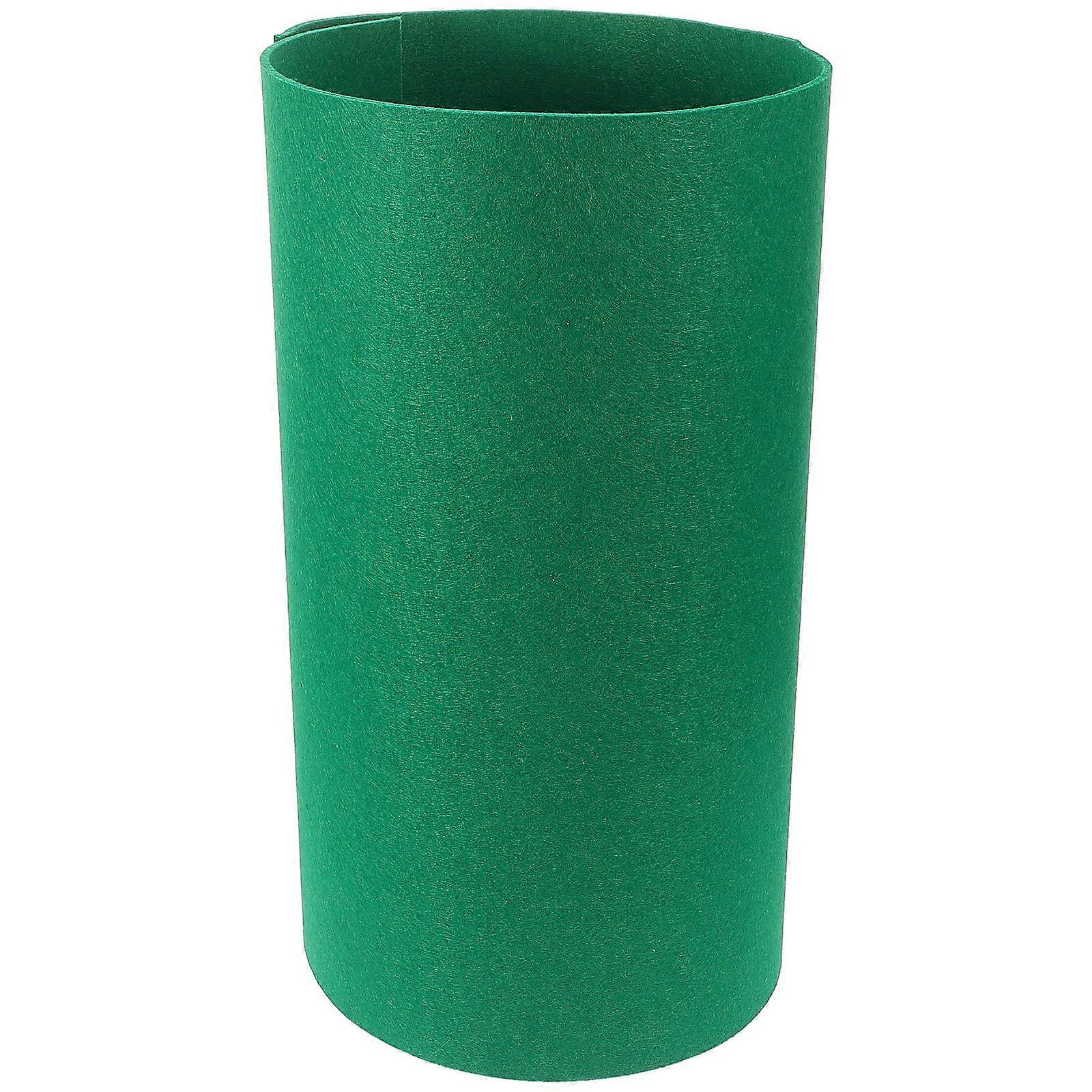 Warm Reptile Pad for Pet Use Safe Practical Durable Waterproof Felt Green 80x40cm