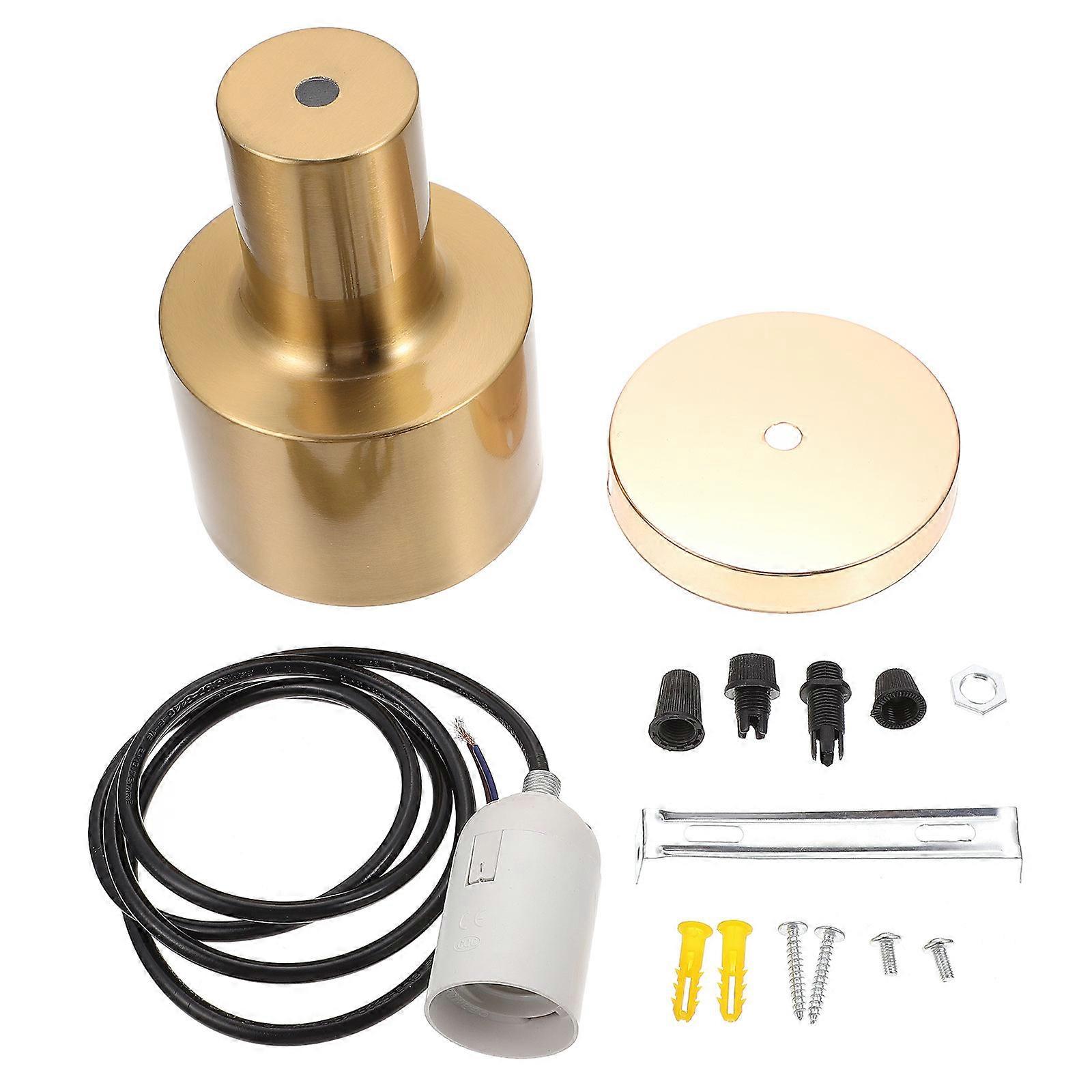 Industrial Lampshade Light Luxury Lampshade for Decor 2Sets Copper Material