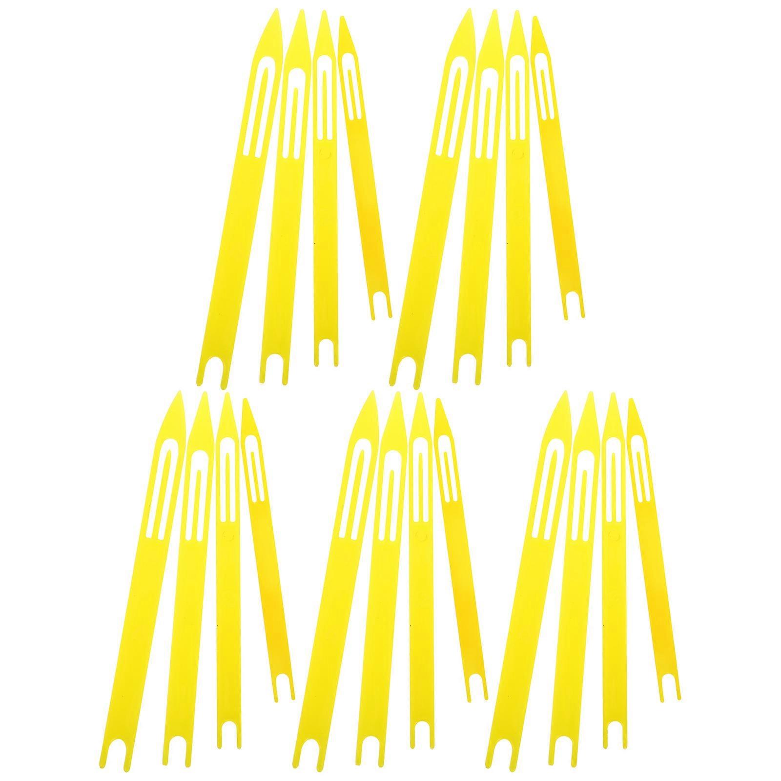 Plastic Fish Netting Repair Tool Net Mending Shuttles Set