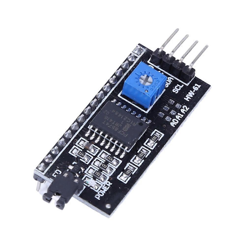jixopn PCF8574 LCD Display Adapter Module IIC I2C LCD1602 2004 IIC Serial Interface Board 5V for Arduino Robort Parts