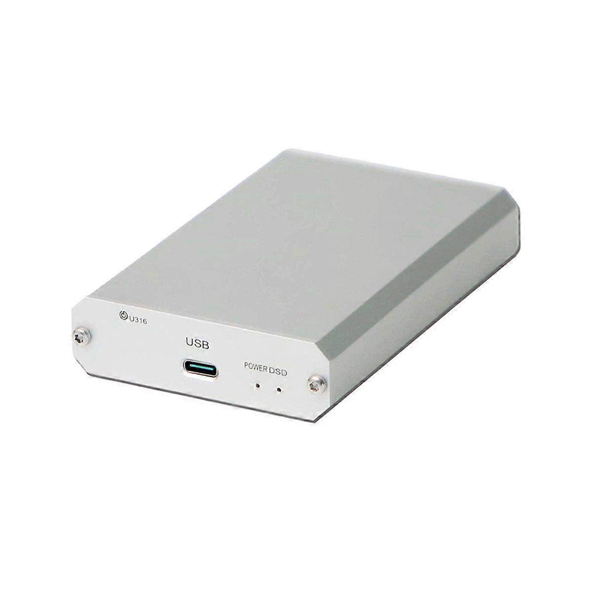 Portable Full Balanced Headphone Amplifier ES9039Q2M USB XMOS316 DSD64-512 AMP Audio Decoder