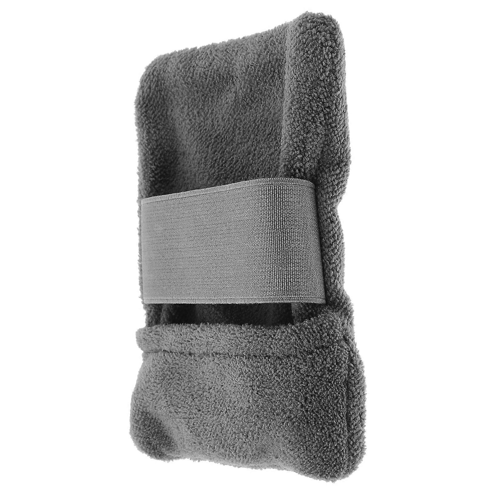 Grey Beach Sand Removal Mitt Reusable Nylon and Lint for Home Use Convenient MultiFunctional Design