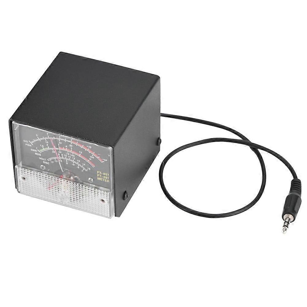 Eatbuy External S Meter Display Meters, External S Meter SWR Power Meter Multi Function Expansion Meter for Yaesu FT 857 FT 897