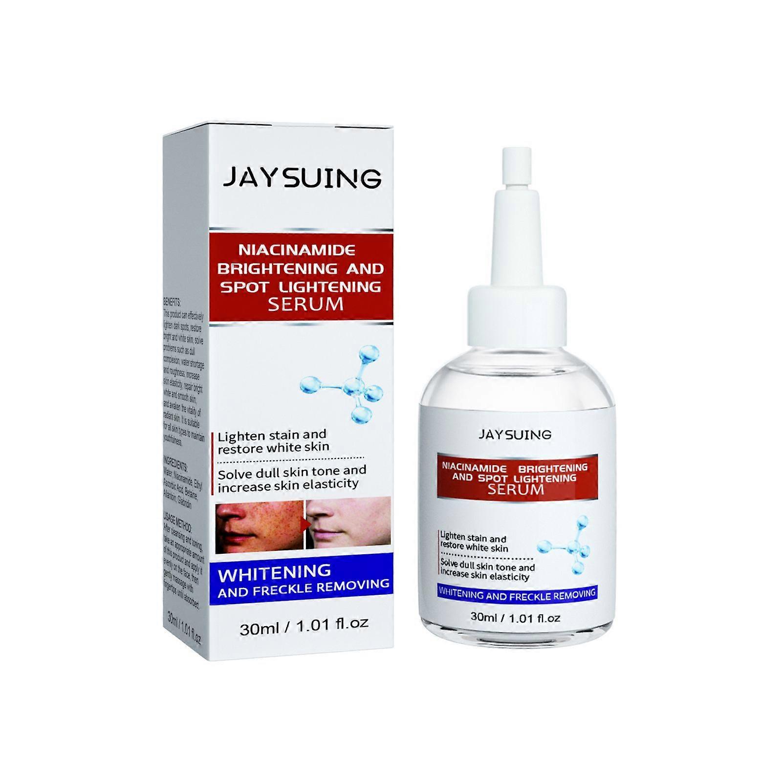 Jaysuing Nicotinamide Brightening And Spot Reducing Serum, Moisturizes Brightens Whiten Skin And Removes Dark Spots Serum