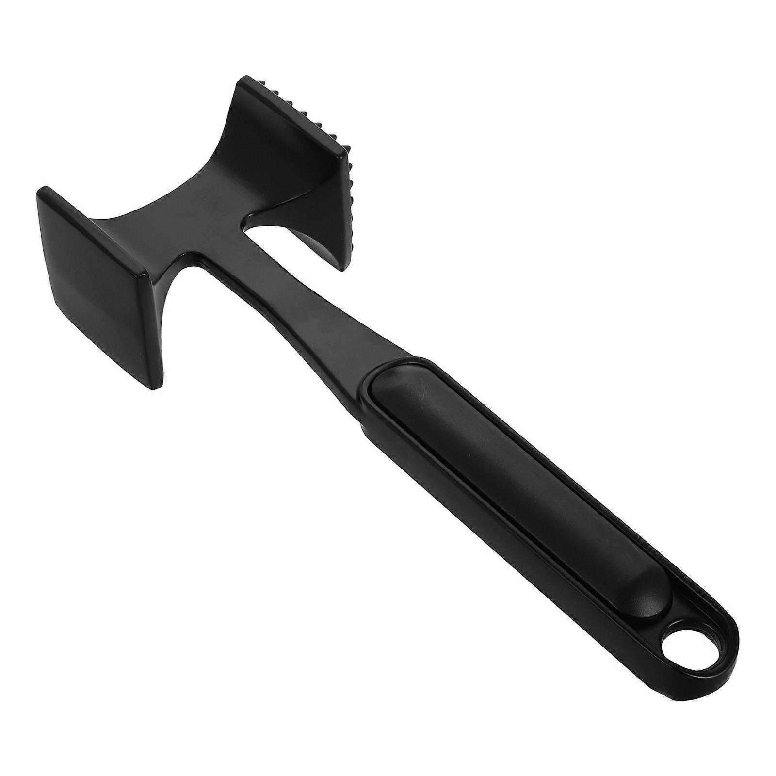 Meat Tenderizer Hammer Dual Sided Tool for Tenderizing 1 Piece Black