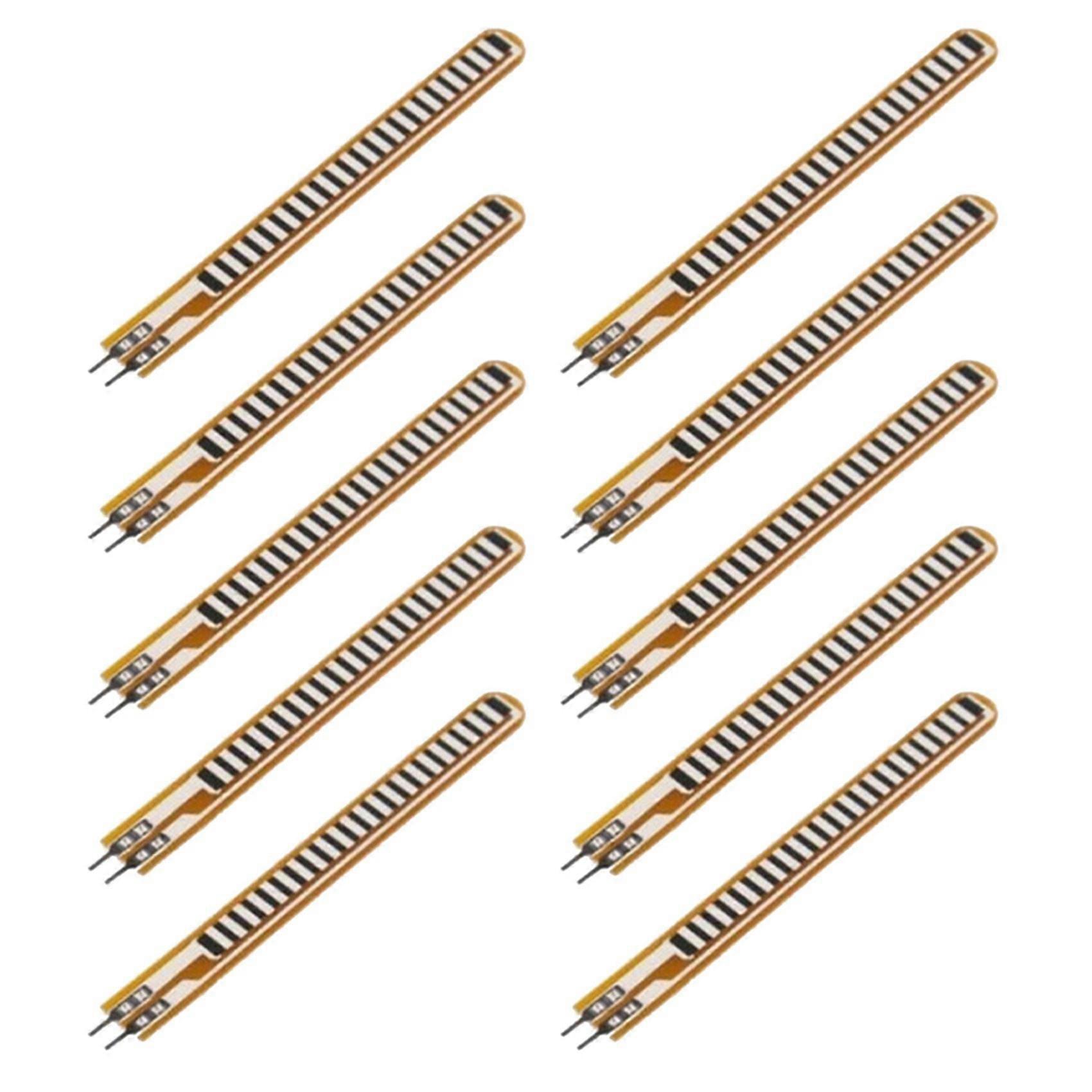 10X Flex Sensor 2.2 Inch Flex Sensor for Manipulator Electronic Glove Accessories Flex2.2Inch Flex Sensor