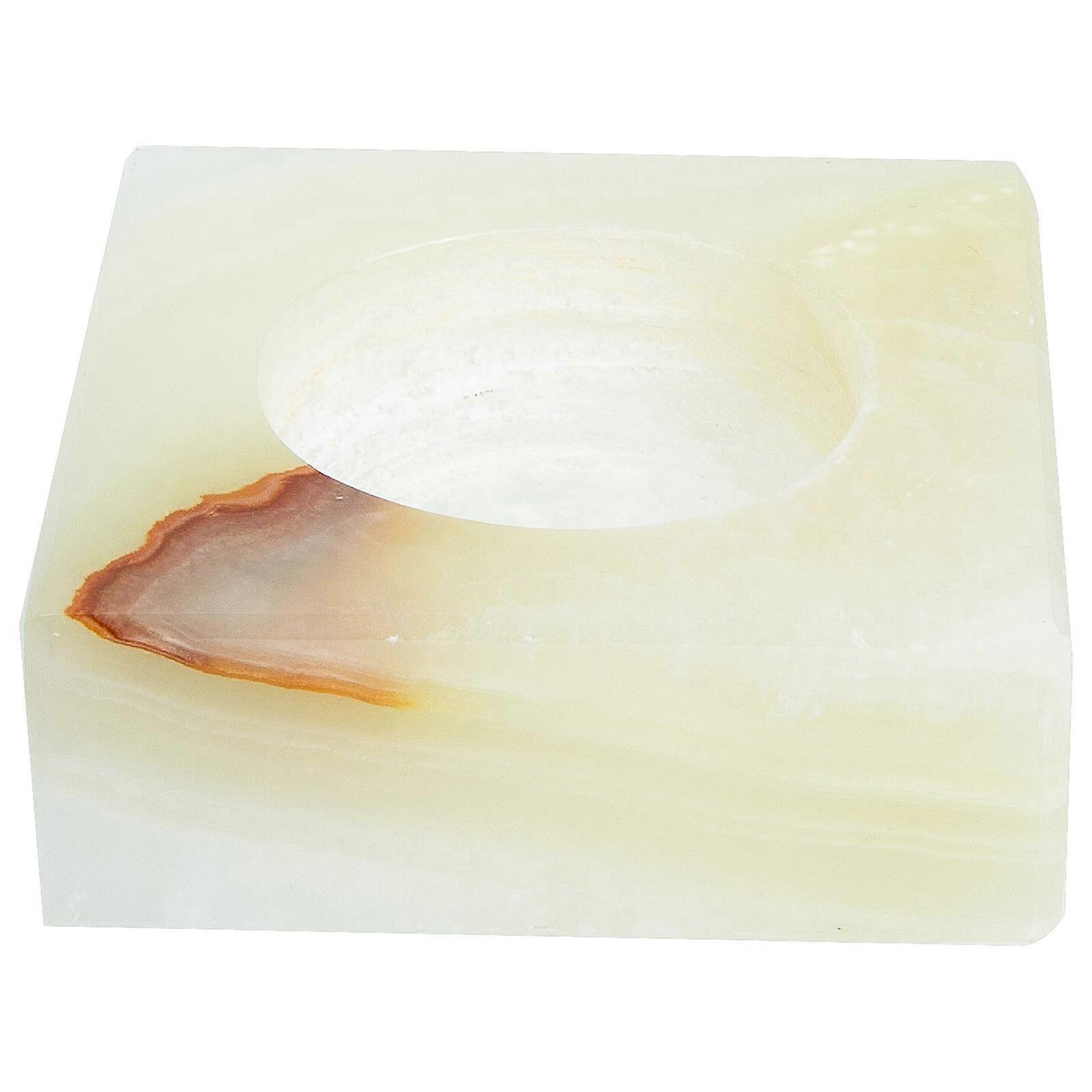 Household Candlestick Marble Candle Stand for Decoration 4Pcs Set