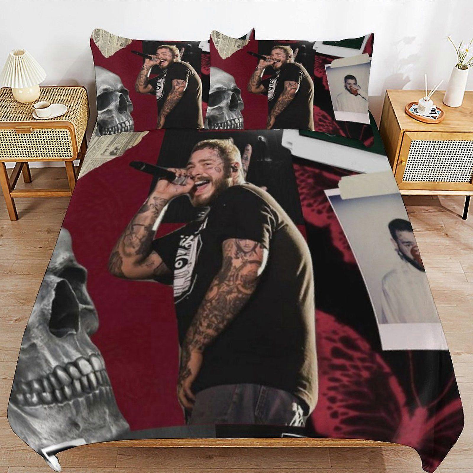 Post Malone Light Feel Soft Touch Consistent Fabric Smooth Sleep Layer Dekbedovertreksets Comfort Kit