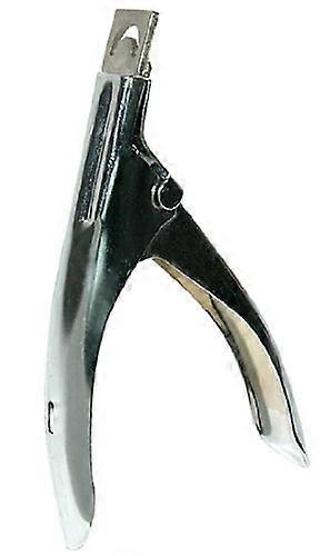 Professional Acrylic Nail Tip Cutter with Precision Blade and Durable Spring for Salon Use