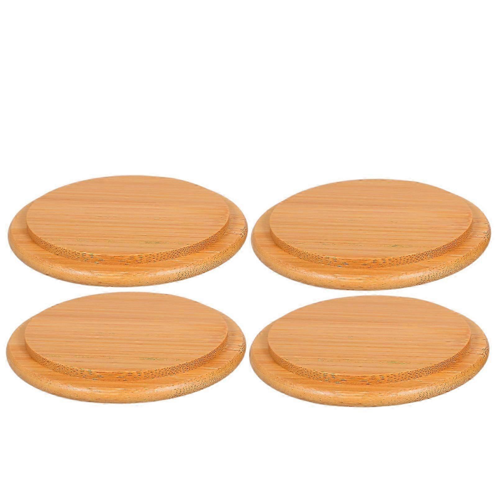 Bamboo Lids Bamboo Lid for Universal Cups 20Pcs