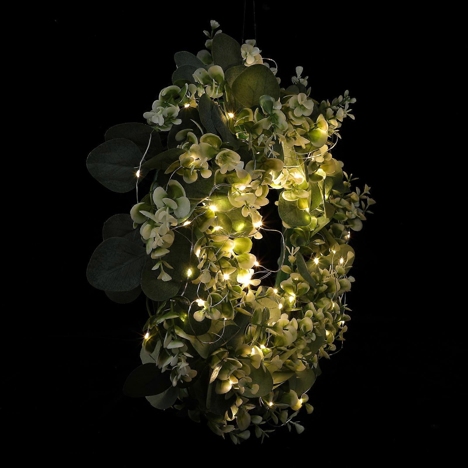 Artificial Garlands Eucalyptus Realistic Style Festive Occasions Plastic Material 1Pc