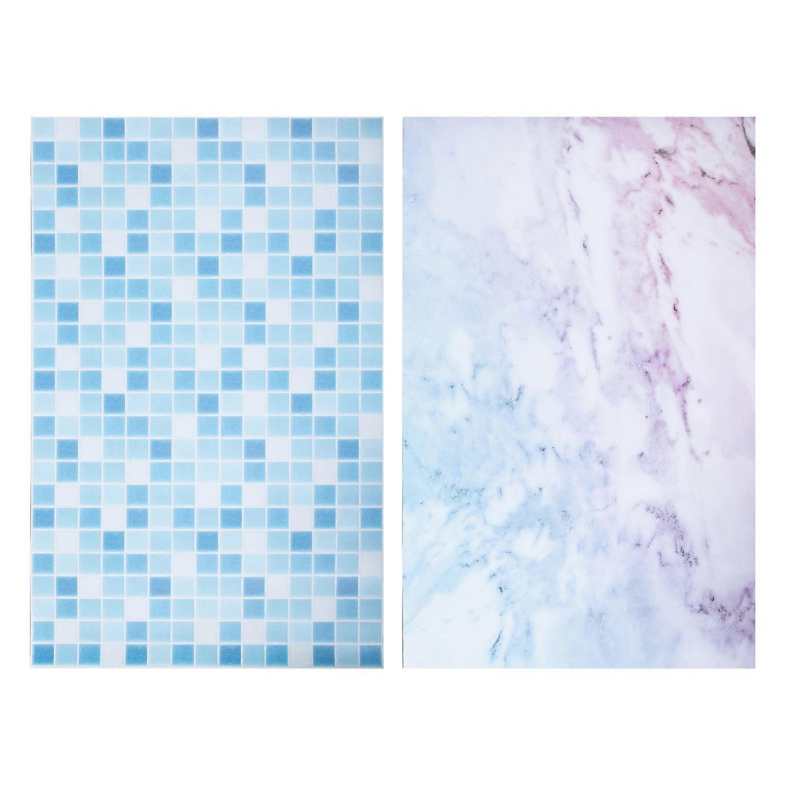 Photography Background Paper for Decoration Waterproof Backdrop 2Pcs Assorted Colors