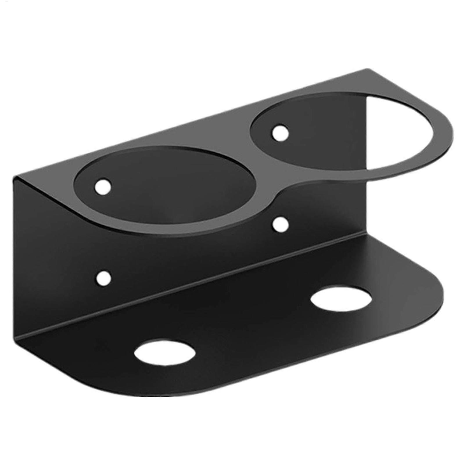 Wall Mounted Spray Bottle Holder Rack for Garage Storage with Double Hole SpaceSaving Design