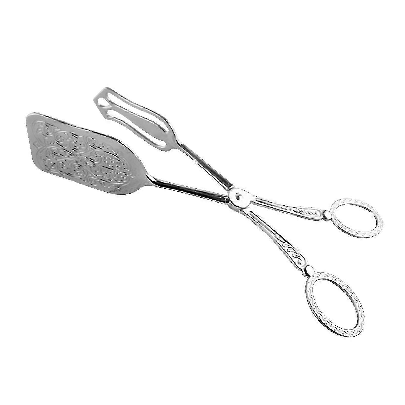 12-Pack Bread & Cake Tongs with Square Head, Ideal for Buffets 26-27s