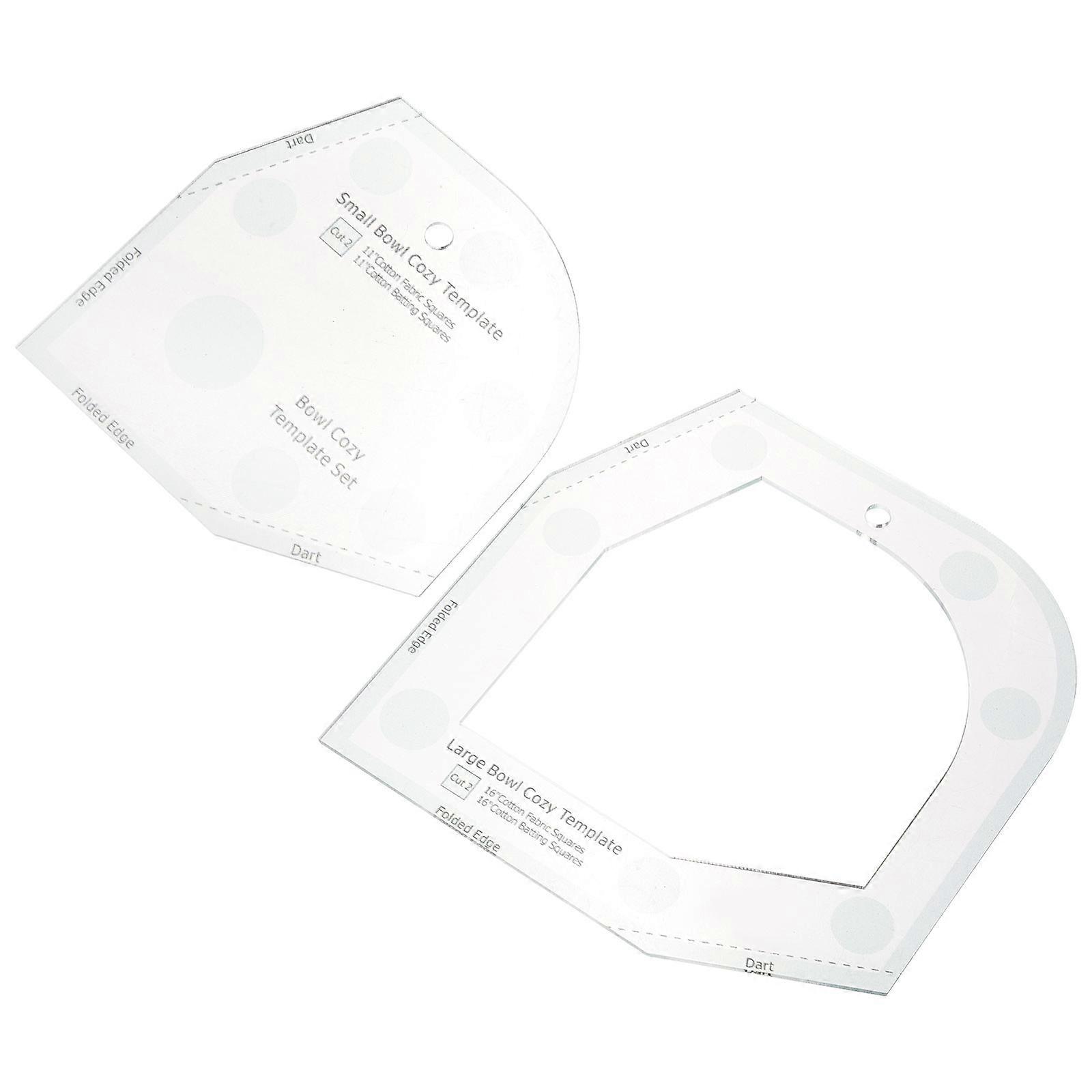 Sewing Template Bowl Assistance Multi-Colored Small 6 Inches 1Set