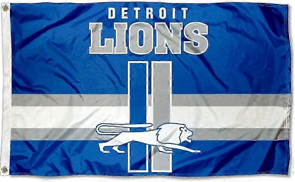 Lions Throwback Vintage Retro Flag Uu 0650