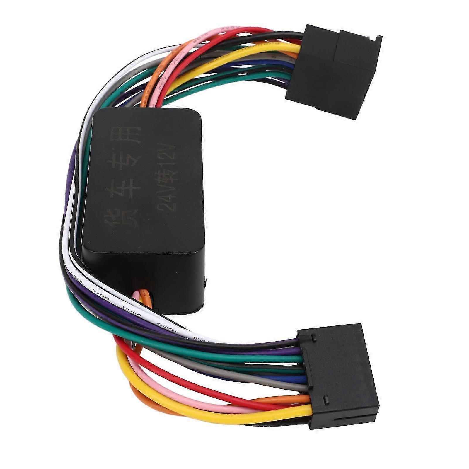 Convertidor reductor de voltaje de camión de 24 V a 12 V Convertidor de voltios Módulo de reducción de transformador para host de Android