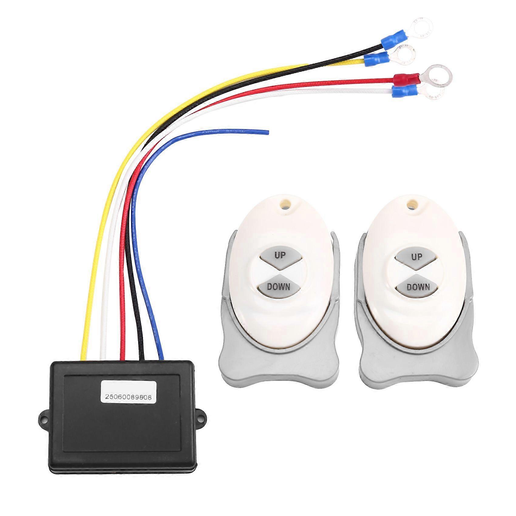 Remote Control Windlass Wireless Trim Controller Marine Boat Sail Accessory 2 Transmitter for Windlass Wireless