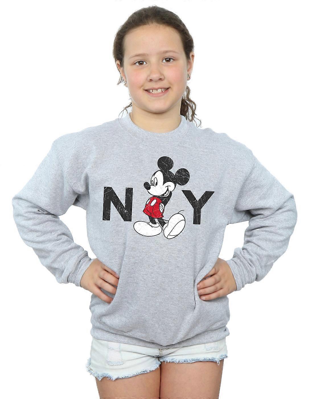 Disney Girls Mickey Mouse NY Sweatshirt
