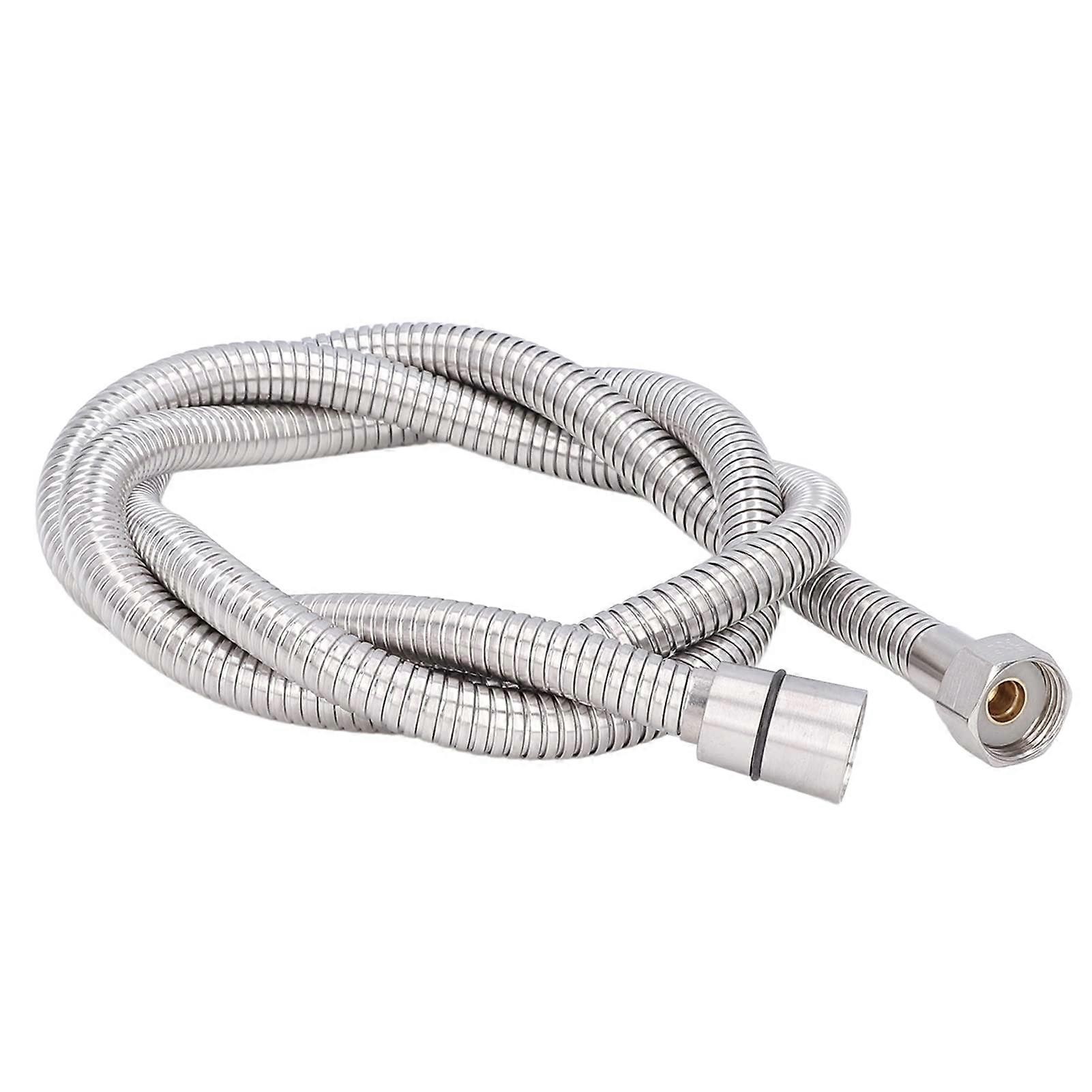 Stainless Steel Shower Hose 4.9ft Rustproof Flexible Universal Handheld Shower Head Replacement
