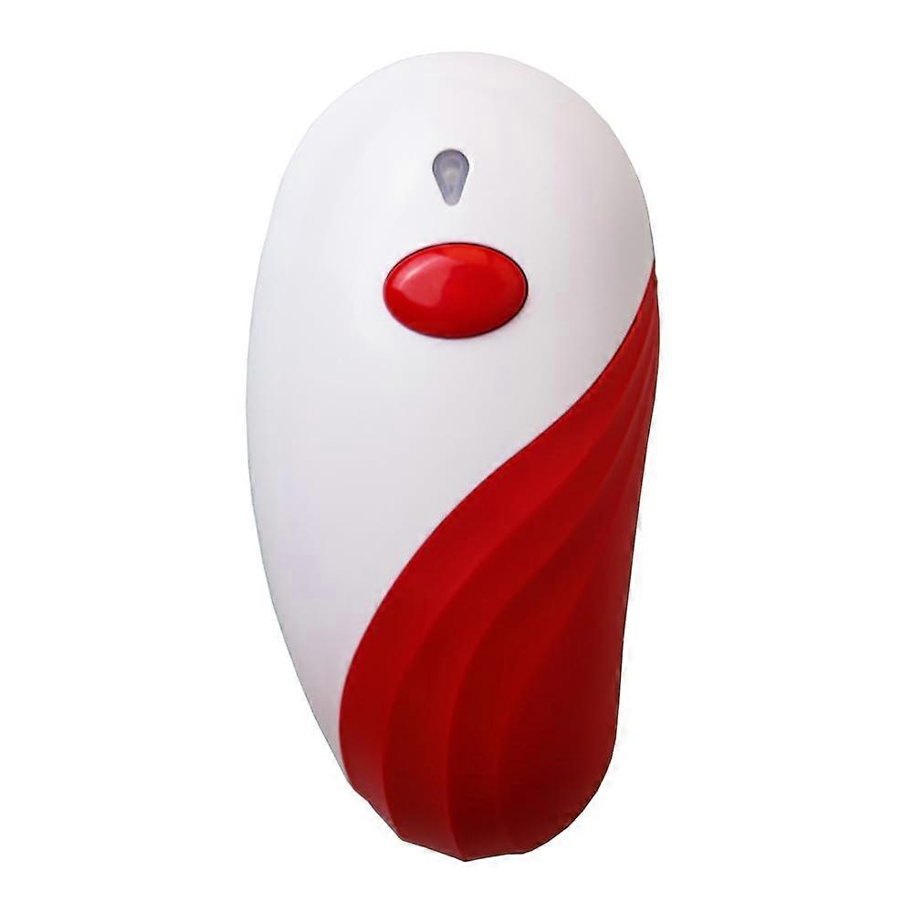 Electric Can Opener OneTouch Hands Smooth Edge Battery Operated Automatic Red