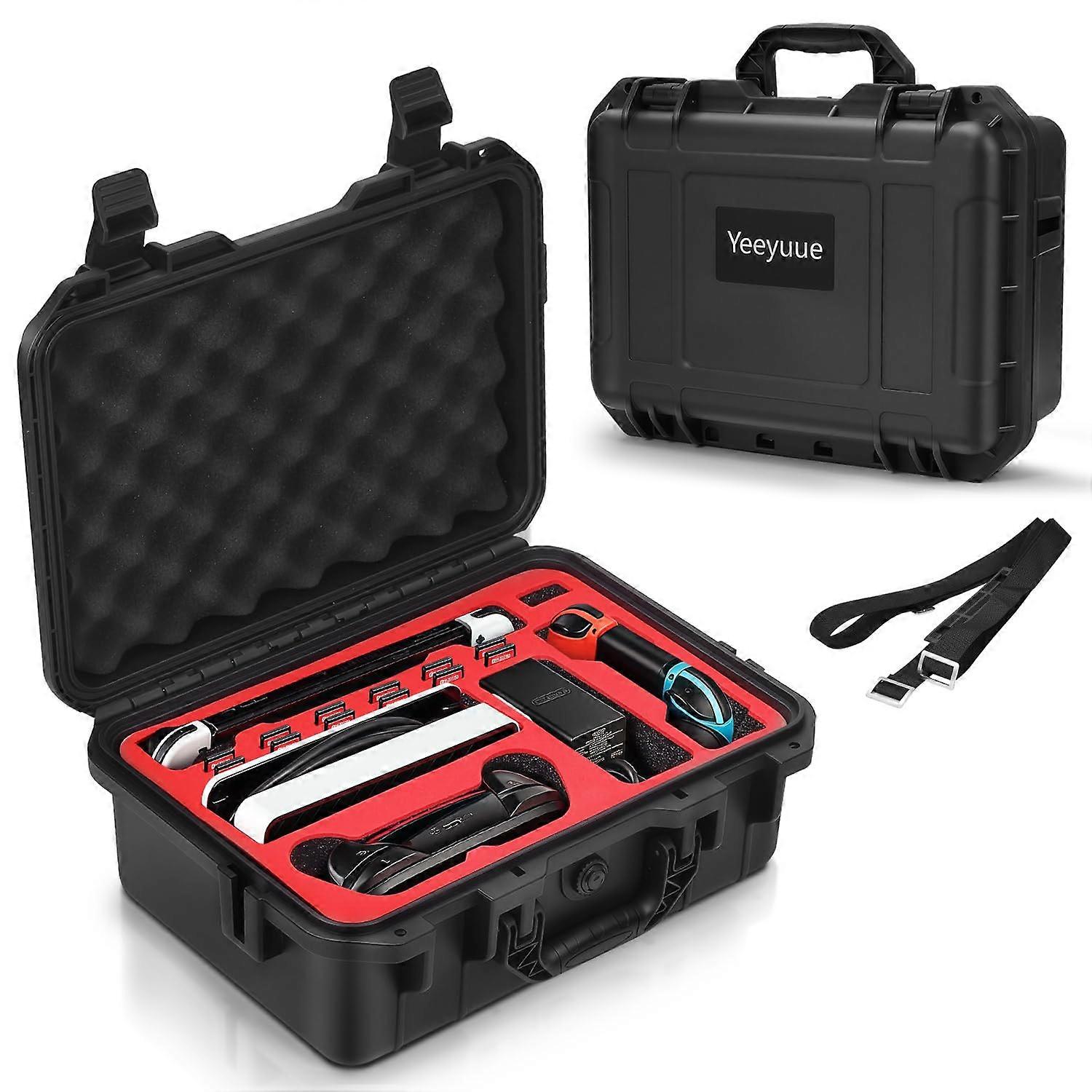 Carrying Case for Nintendo Switch IP67 Waterproof Hard Shell with Game Storage for Switch and OLED