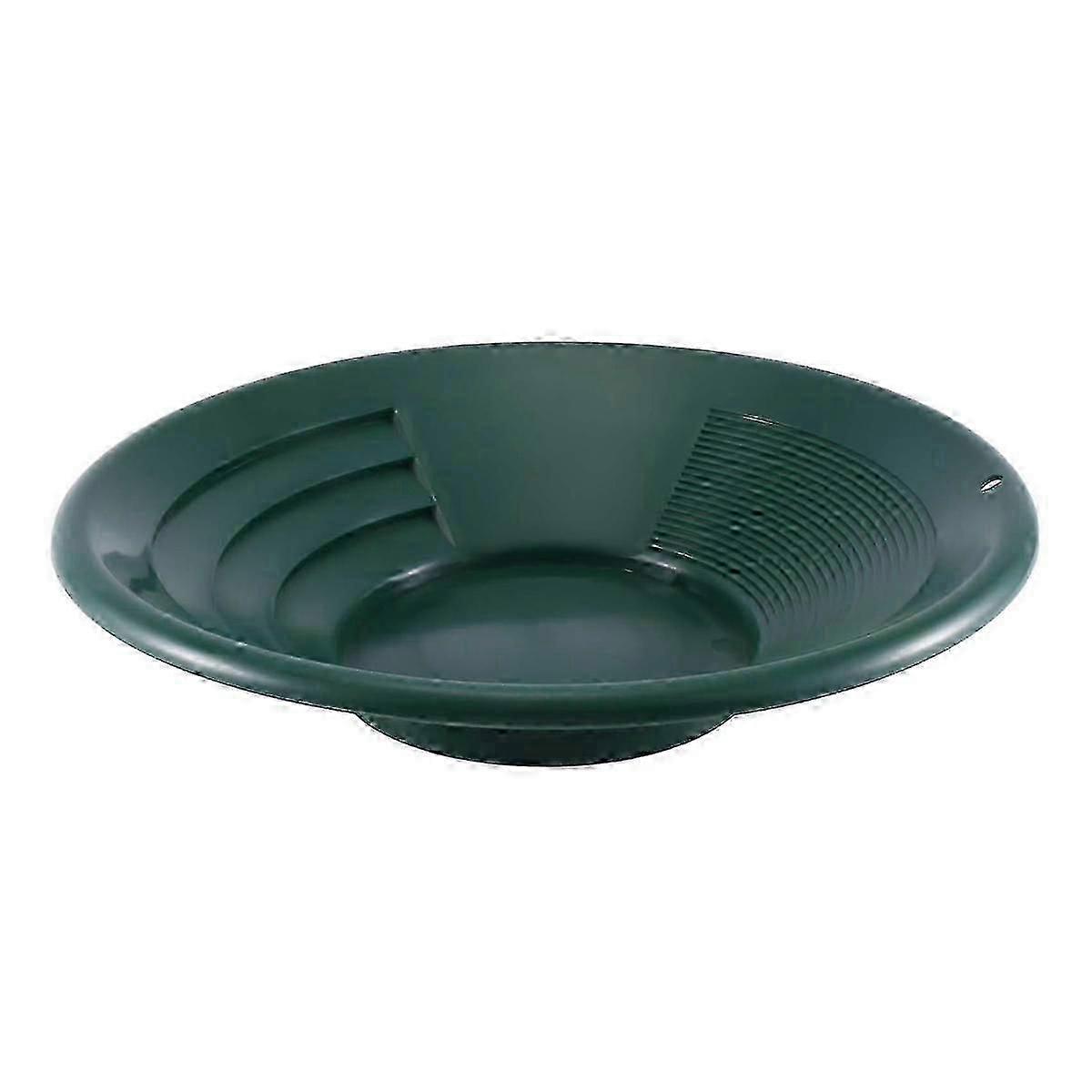 1Pcs Plastic Gold Pan Basin, Mining Pan Dredging Prospecting River Tool