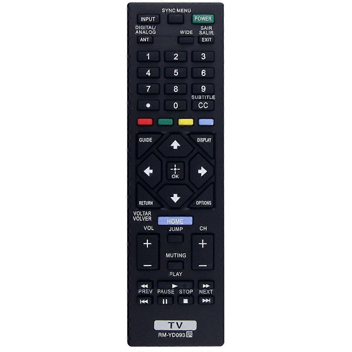 Replace RM-YD093 Remote Control for TV Niversal -32R435B 32R425B -32R429B