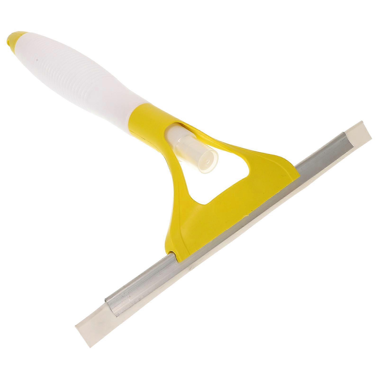 Window Wiper for Cleaning Window Featuring Spray Head