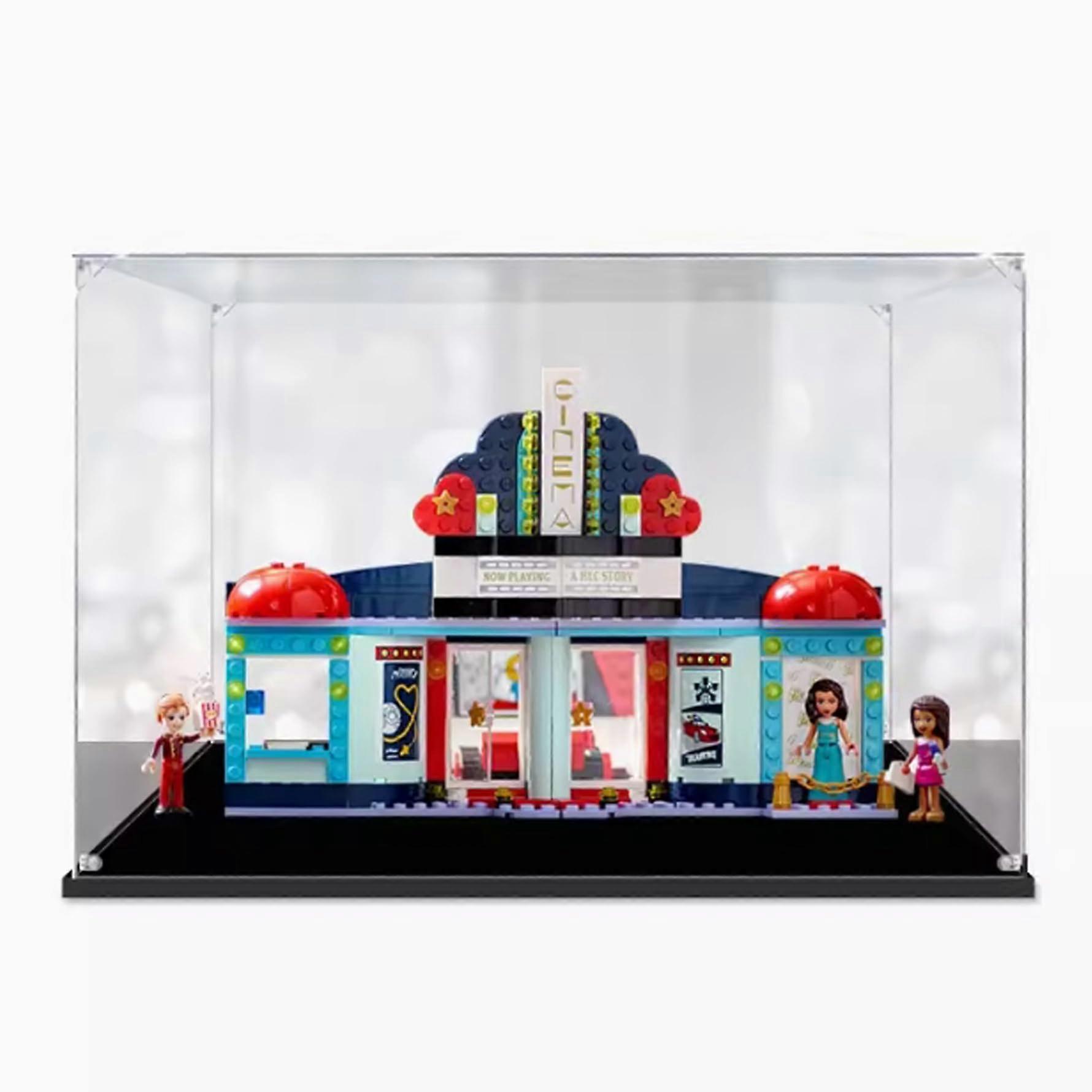 Display Case Acrylic Dustproof Stackable Box for  Cinema 41448 with Clear View