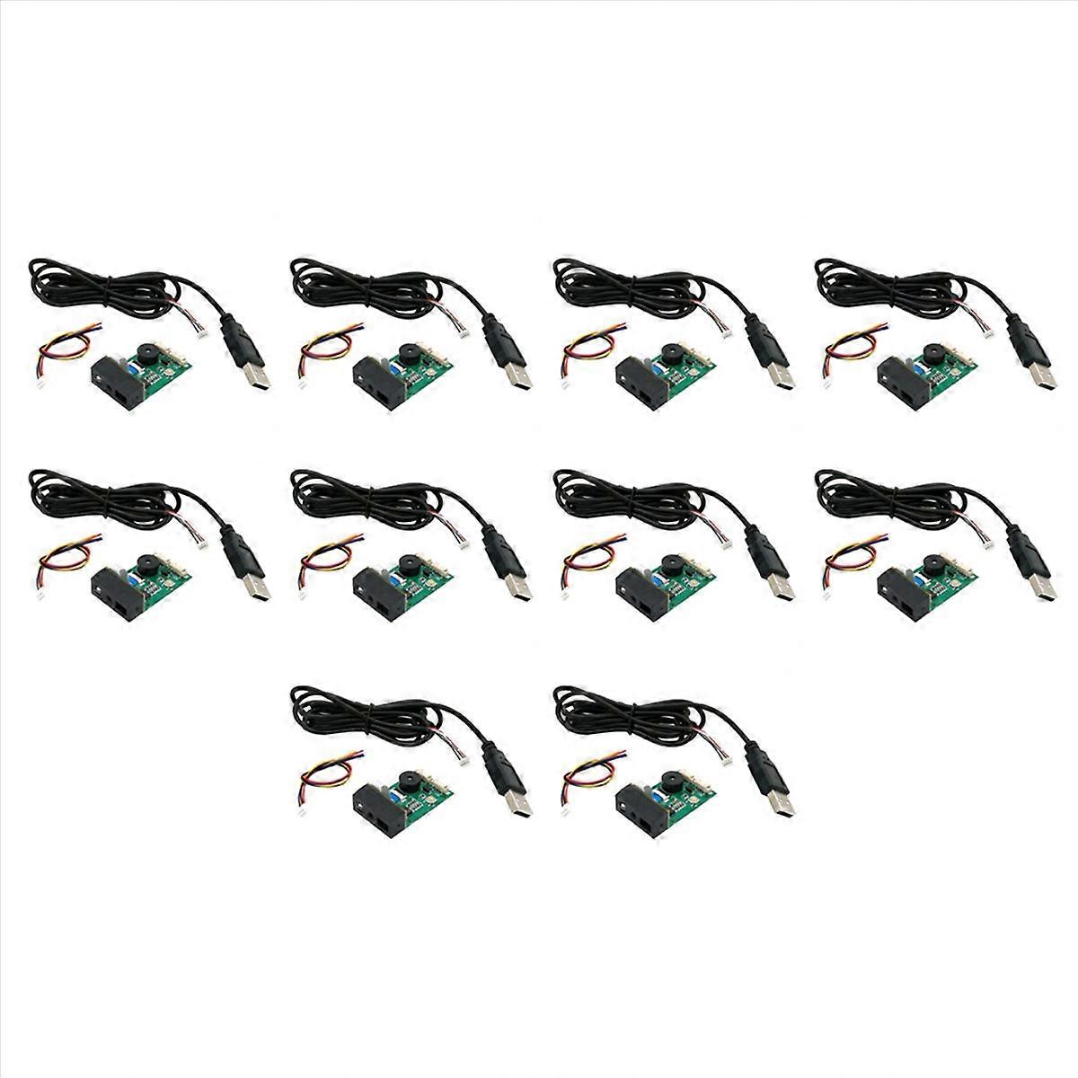 10X GM67 1D/2D USB UART Barcode Scanner QR Code Scanner Module Reader