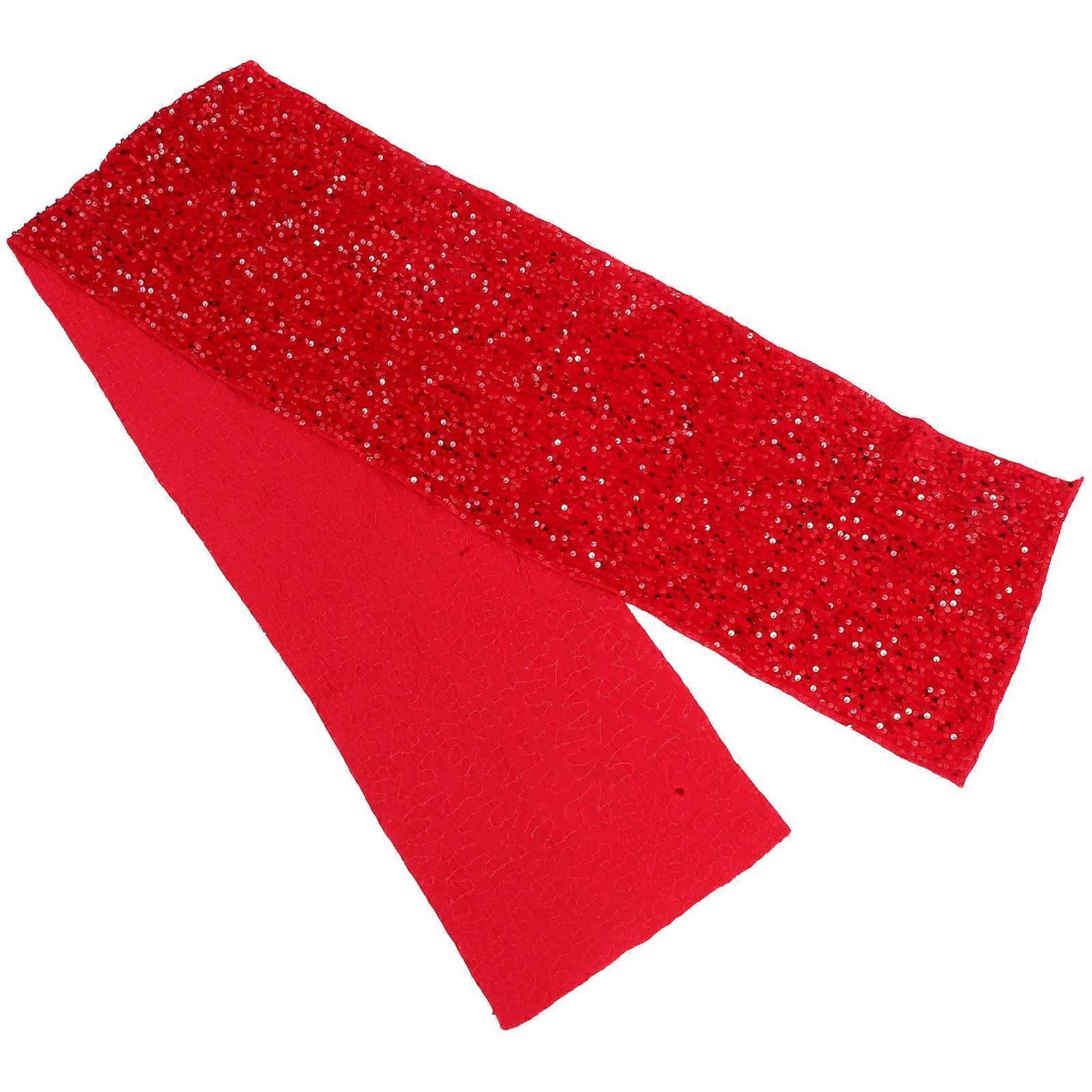 Sequin Table Runner Red for Decoration Sequin Party Table Runner