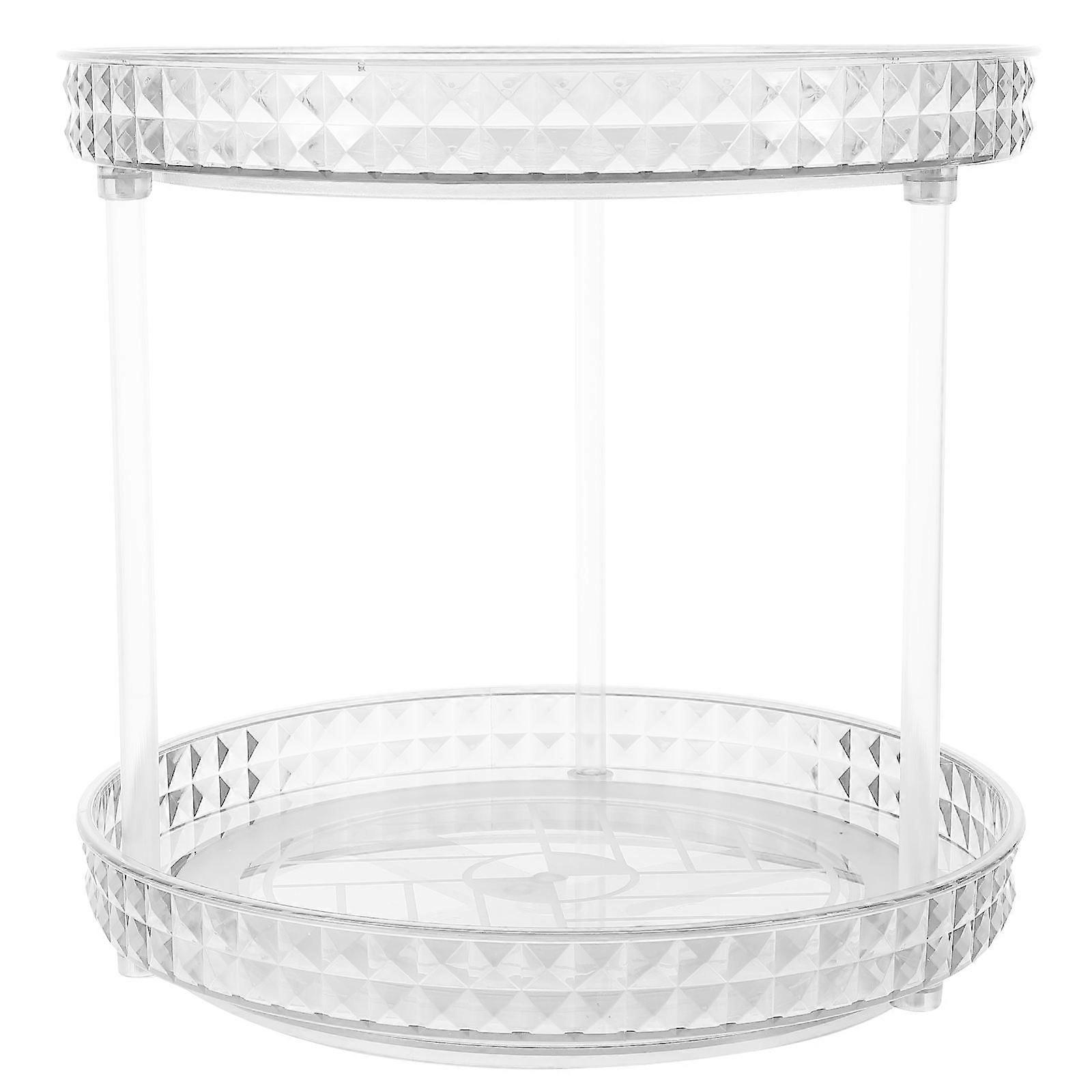Luxury Round Storage Rack For Cosmetics And Perfume With Easy Access And Durable Construction 1Set