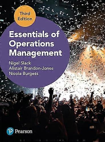 Essentials of Operations Management