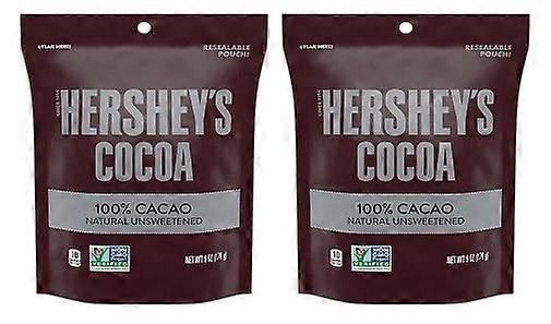 Hershey's Natural Unsweetened Cocoa Bag 2 Pack