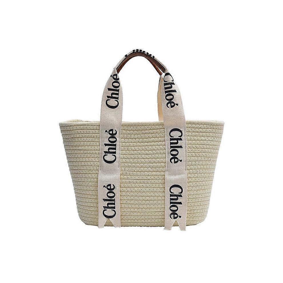 Seaside weaving straw woven bag