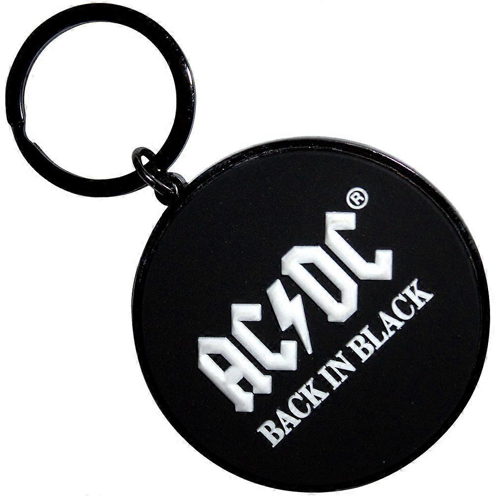AC/DC Back In Black keyring Keychain