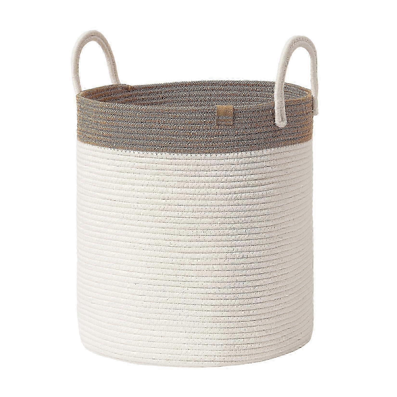 25-26 Large Cotton Woven Laundry Baskets - for Laundry