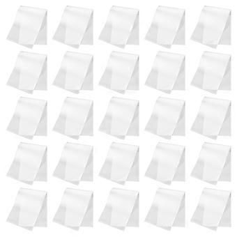 Hair Dye Paper Heat Resistant for Barber Use 200 Sheets White