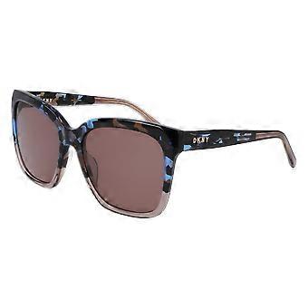 Sonnenbrillen DKNY DK534S N 270 CRYSTAL MINK/BLUE/BK TORTOISE 56/18/135 DAMEN