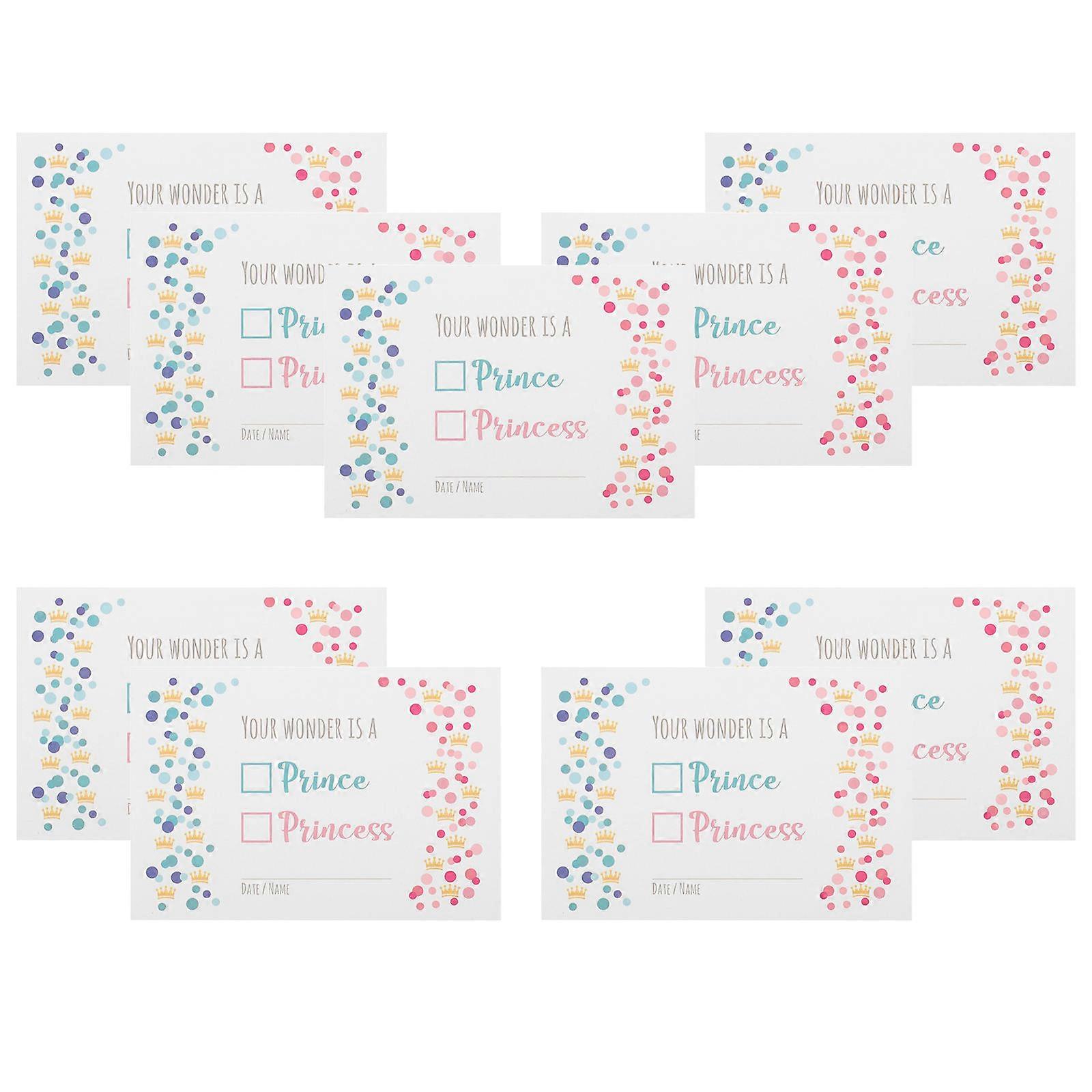 Grattishälsning Härlig babyshower för 10-pack