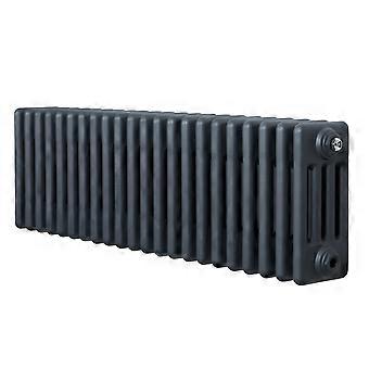 Traditional 4 Column Radiator 300mm x 1010mm Modern Central Heating Heater Matt Anthracite Grey