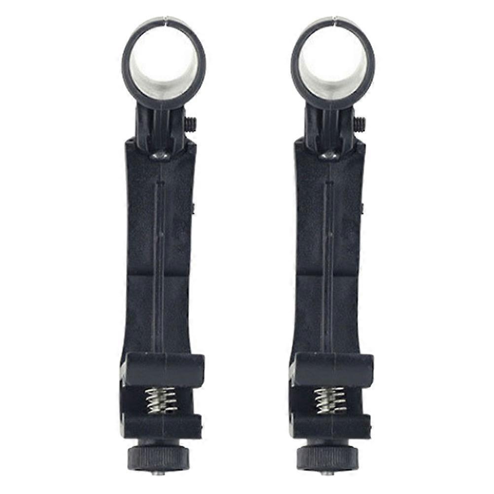 Drum Microphone Clips Adjustable Shockproof Clips for 2Pcs Microphone Stand