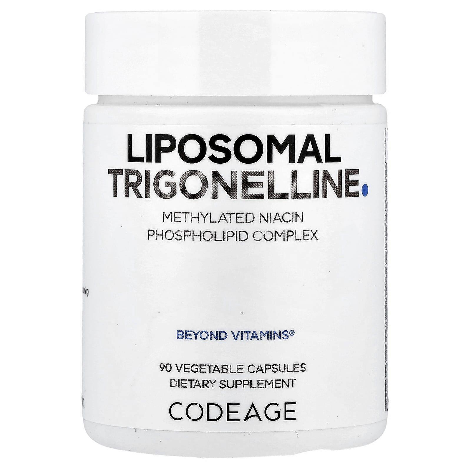 Codeage, Liposomal Trigonelline, 90 Vegetable Capsules
