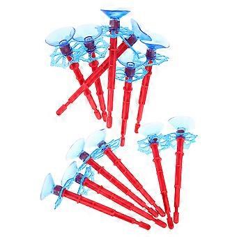 12pcs Spider Web Launcher Replacement Sucker Arrows for Outdoor Sports Game and Party Cosplay Fun Replacement Suction Cup Arrows