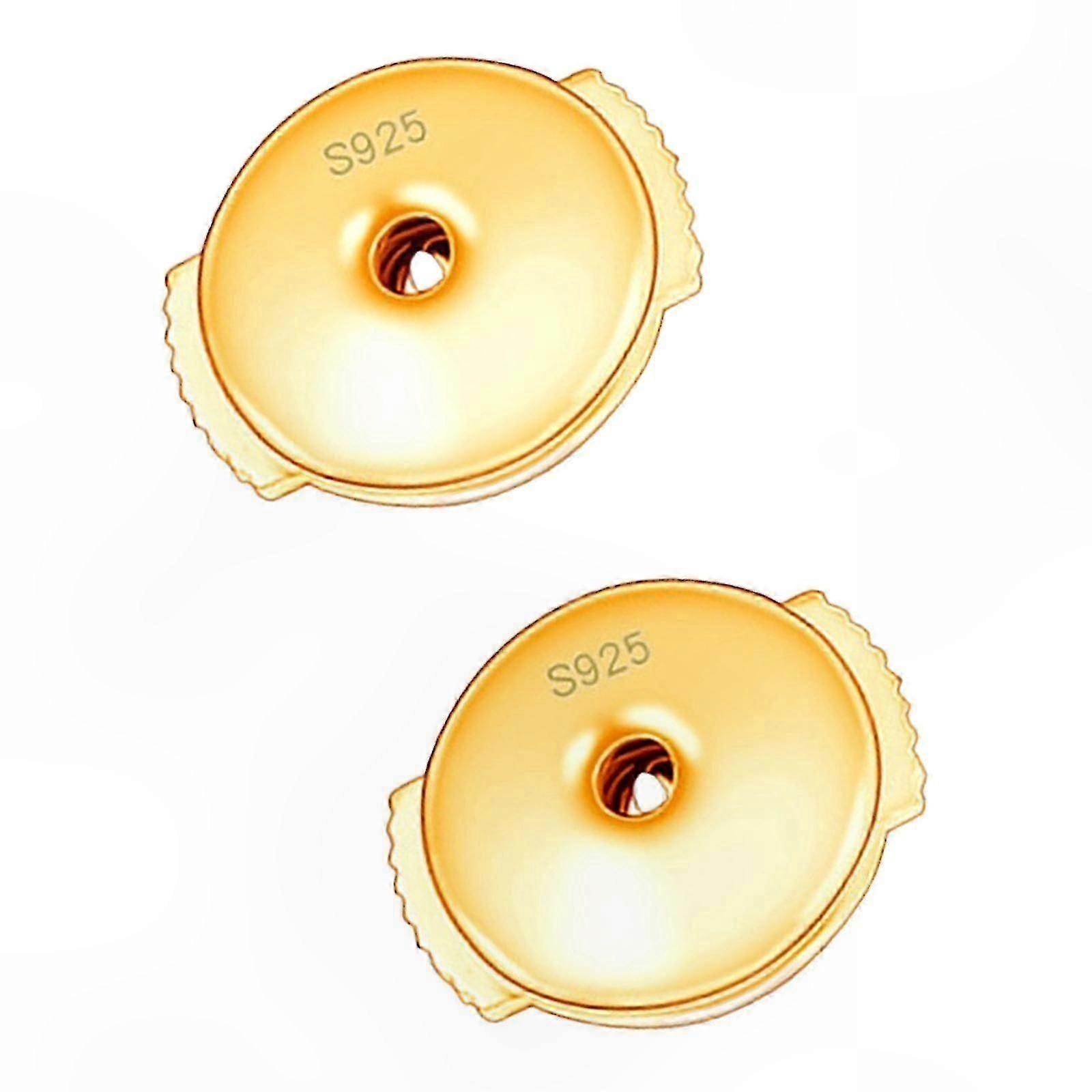 Secure Earring Backs for Jewelry with Locking Feature and Ear Plugs for Posts
